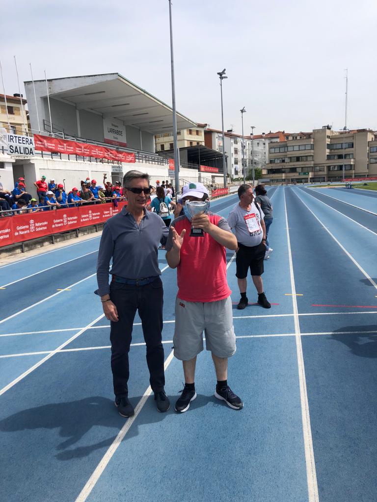 Resultados de los Juegos Navarros de Atletismo celebrados el 12 de mayo